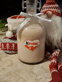 Kinder likőr recept fotója