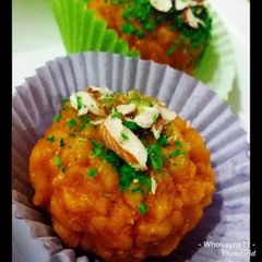 A picture of Whosayna’s Boondi Laddoo.
