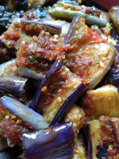 Foto resep Balado terong ungu