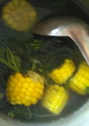 Foto resep Bening bayam dan jagung