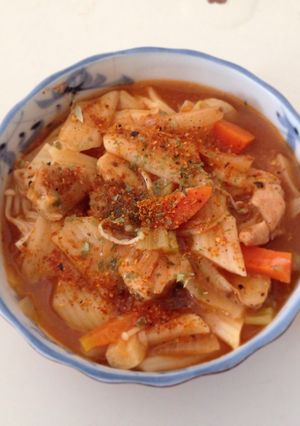 Foto resep Sup macaroni tomat