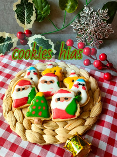 Foto resep Cookies hias tema natal