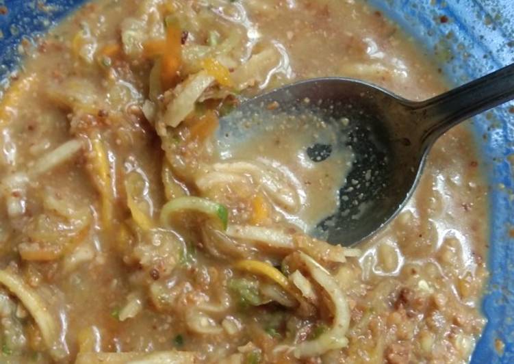 Cara termudah untuk Cepat SempurnaRujak acara 7 bulanan