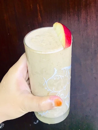 Easy Steps to Make Recipe Apple &amp; oats smoothie that is Delicious, Tasty}