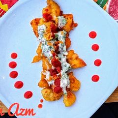 A picture of Mayo crispy potatoes.