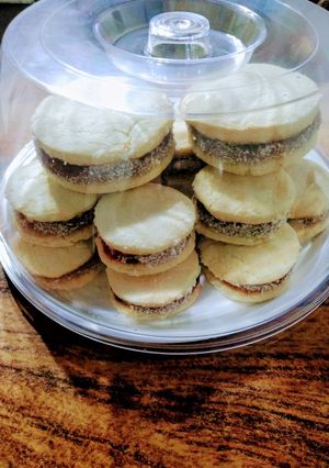 Una foto de Alfajores de maizena