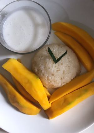 Foto resep Manggo sticky rice