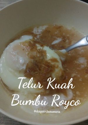 Foto resep Telur Kuah Bumbu Royco #BikinRamadanBerkesan