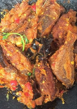 Foto resep Ikan ekor kuning sambalado