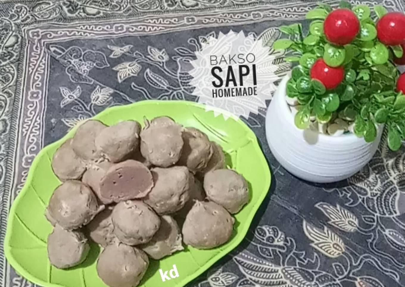 Bakso Sapi Kenyal Garing