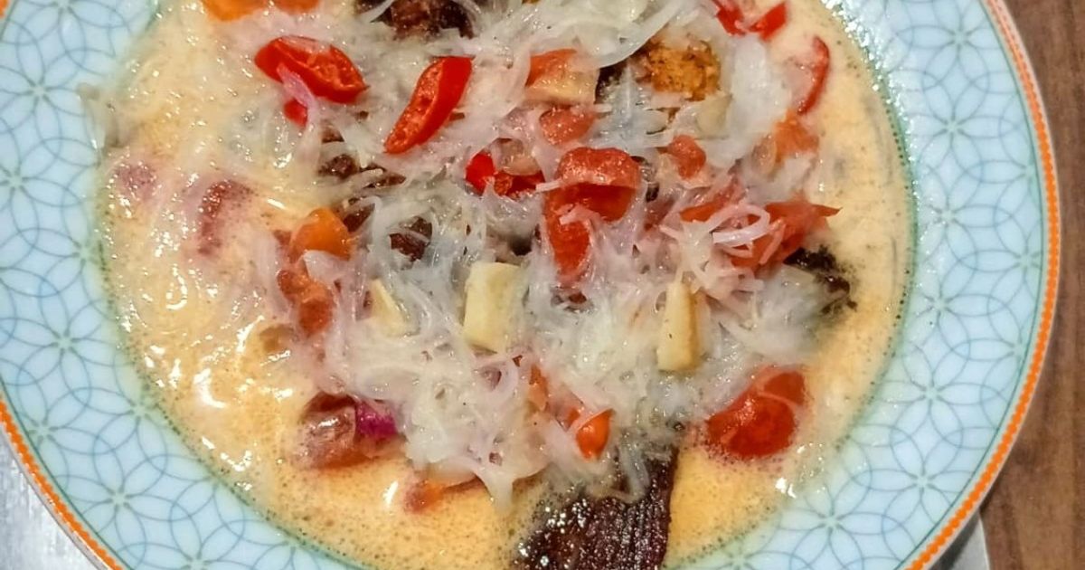 Tumis Santan Ikan Goreng