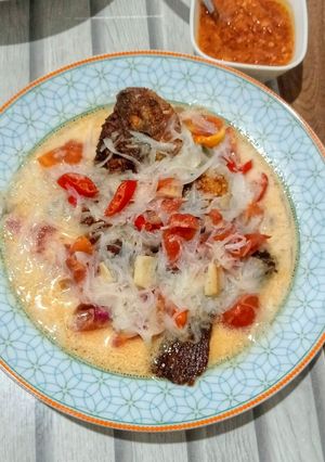 Foto resep Tumis Santan Ikan Goreng