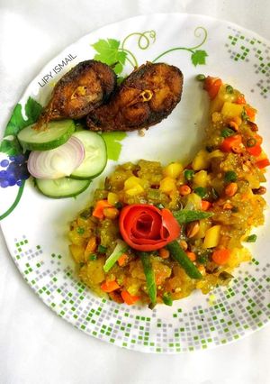 সাবুদানার খিচুড়ি রেসিপির প্রধান ছবি