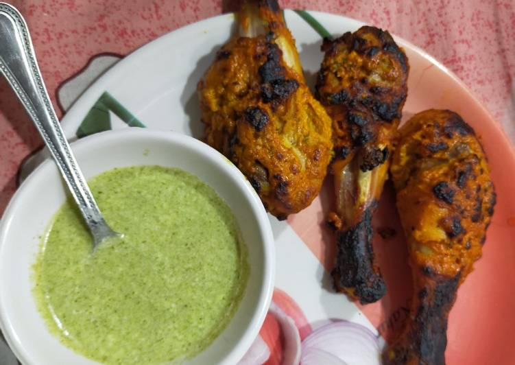 Steps to Cook Perfect Chicken tangdi kabab