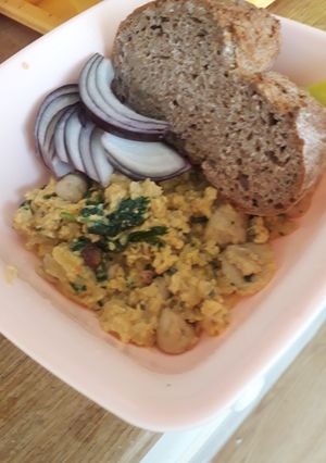 Rántotta kakasherével recept fotója