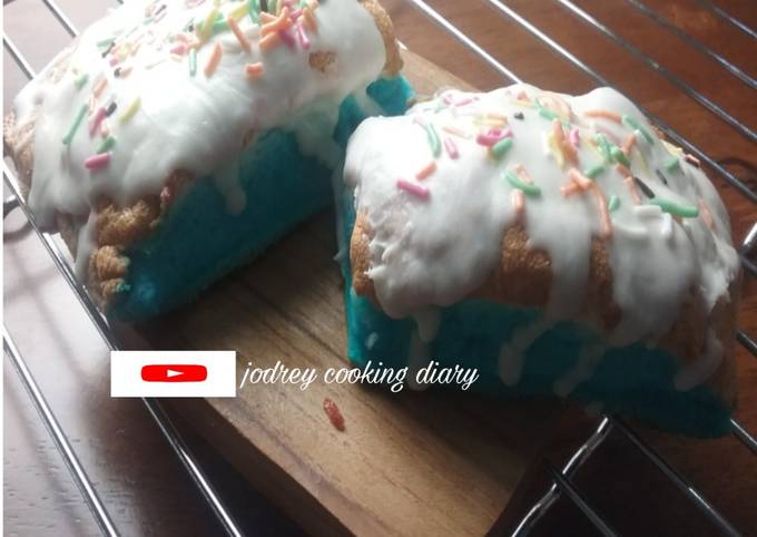 Cloudbread atau Roti Awan dengan topping White Chocolate, rasanya lebih Nendang