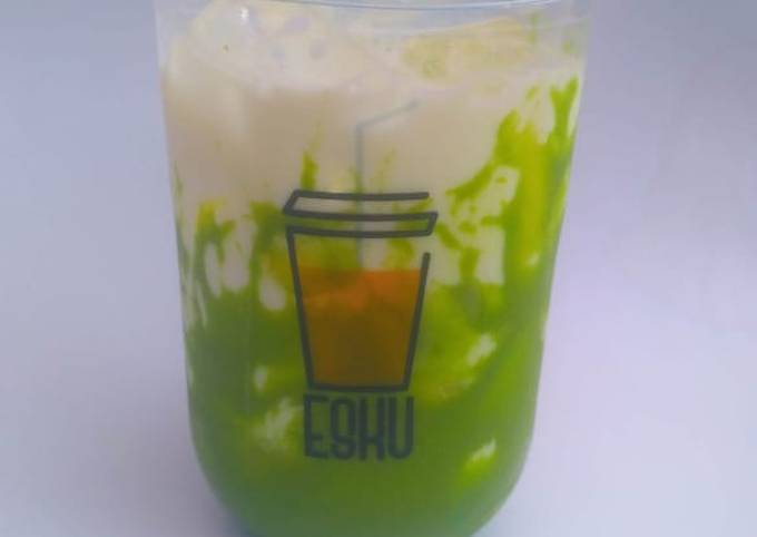 Ini dia! Resep praktis membuat Greentea milk yang gurih