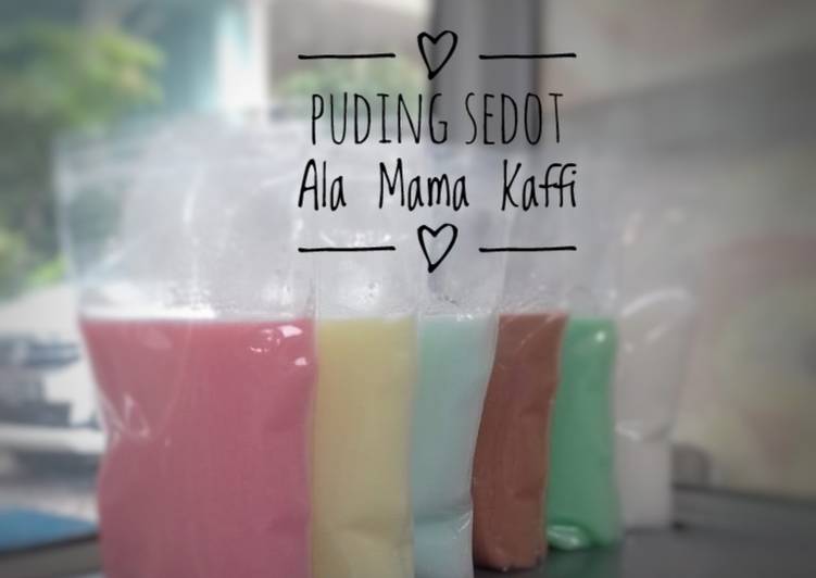 Puding Sedot Ala Mama Kaffi