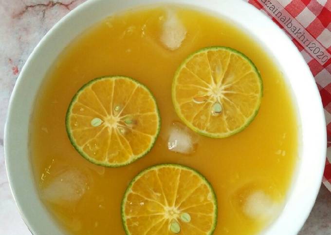 Yuk intip, Bagaimana cara buat Es jeruk Peras yang sempurna