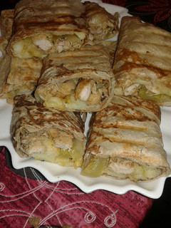 A picture of Chicken Shawarma.