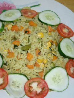 A picture of Fried rice.