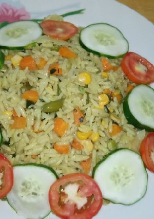 A picture of Fried rice.