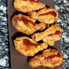 Fried chicken A picture of Fried chicken.