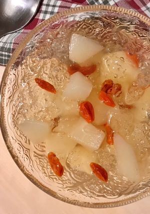 Hình của món 🌱 Chè Lê Kỷ Tử Mủ Trôm.