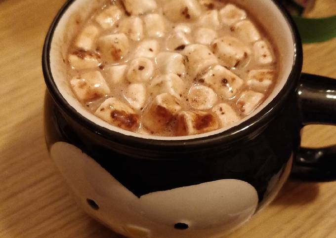 Rich and creamy hot chocolate
