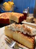 Feiner Rührteigkuchen mit Birnen