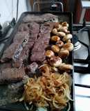 Entrañas a la parrilla de domingo