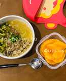 Soup trườn rau quả (ăn kèm cặp mì/nui)- ăn dặm