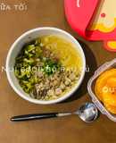 Soup bò rau củ (ăn kèm mì/nui)- ăn dặm