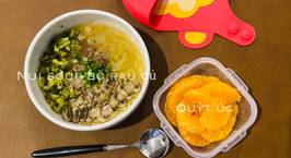 Hình ảnh món Soup bò rau củ (ăn kèm mì/nui)- ăn dặm