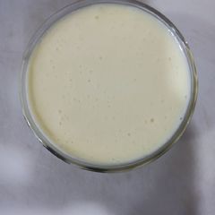 A picture of Instant homemade condensed milk.