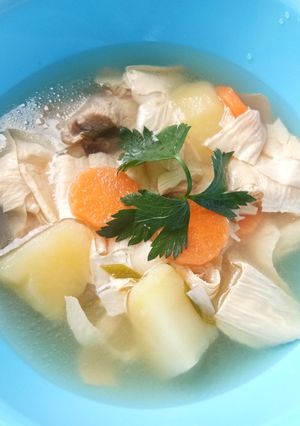 Foto resep Sop Kembang Tahu Kentang Wortel