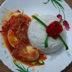 A picture of Egg Curry #Author Marathon.