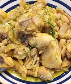 gà kho gừng nghệ