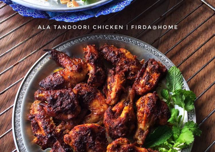 Resep Chicken Wings ala Tandoori, Lezat