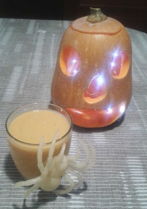 Foto principal de Batido de calabaza y plátanos