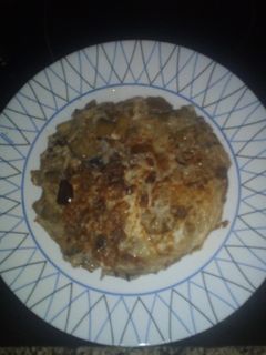 Una foto de Tortilla de berenjenas