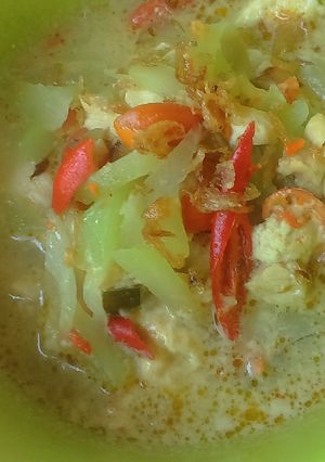 Foto resep Sayur Lodeh Labu Siam