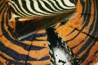 Cara Memasak Kue zebra putih telur Yang Sederhana