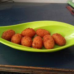 Potato nuggets A picture of Potato nuggets.
