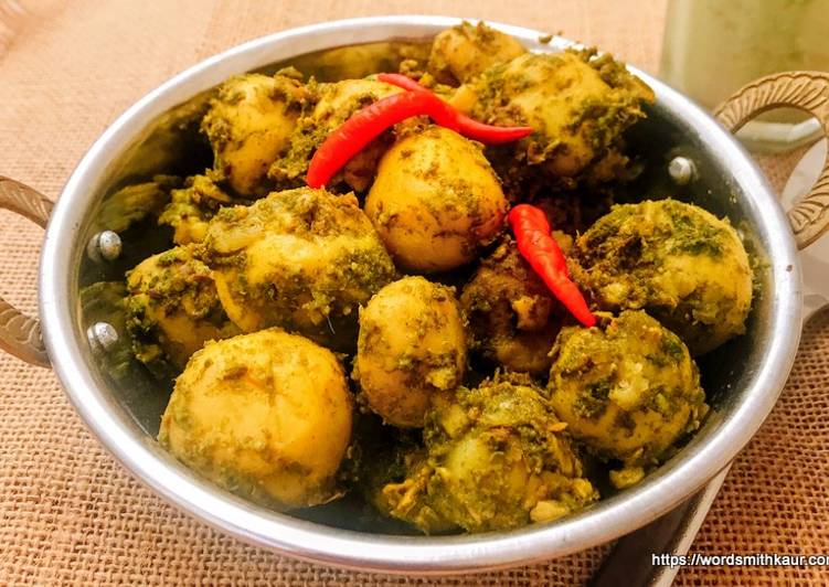 Recipe of Any-night-of-the-week Chutneywale Chote Aloo or Baby Potatoes