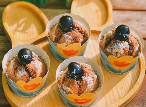 Hình của món Muffins Cacao Vụn Dừa.