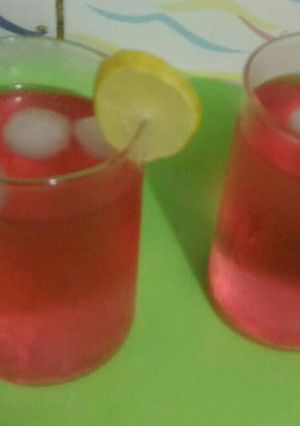 A picture of Rose lemonade.