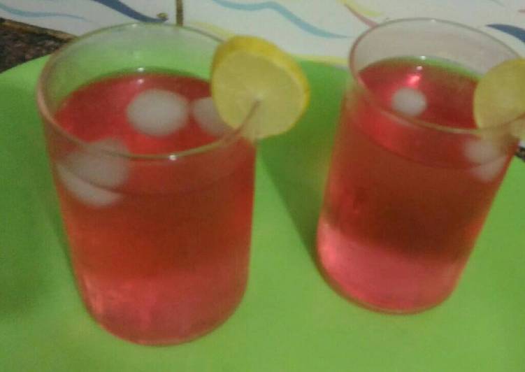 Rose lemonade