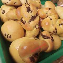 รูปของ Roti manis lembut dengan metode water roux