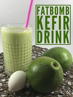 Foto resep Fatbomb Kefir Drink